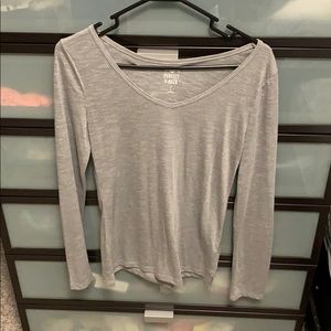 SO gray long sleeve